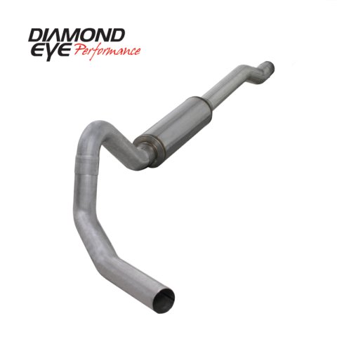Diamond Eye KIT 4in Catback Single AL: 03-06 FORD 6.0L EXCURSION