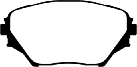 EBC 01-03 Toyota RAV 4 2.0 Greenstuff Front Brake Pads