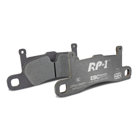 EBC Racing 12-15 Porsche 911 (991) Carrera 3.4L (Cast Iron Rotors Only) RP-1 Race Rear Brake Pads