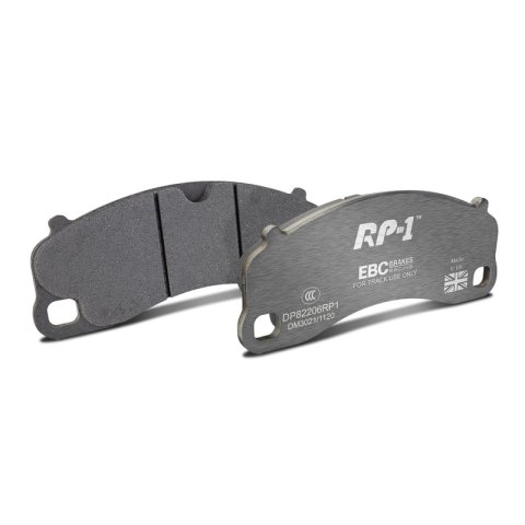 EBC Racing 13-15 Porsche 911 (991) GT3 (Cast Iron Disc Only) RP-1 Race Front Brake Pads