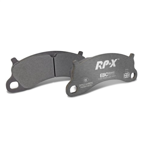 EBC Racing 12-15 Porsche 911 (991) Carrera S 3.8L (Cast Iron Rotor Only) RP-X Front Brake Pads