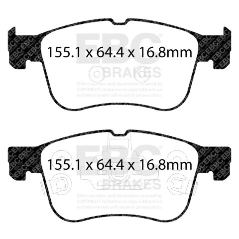 EBC 2021+ Ford Bronco Sport 1.5T Ultimax Front Brake Pads