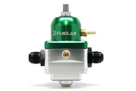 Fuelab 529 Electronic EFI Adjustable FPR (1) -6AN In (1) -6AN Return - Green