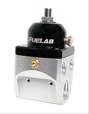 Fuelab 585 Carb Adjustable 4 Port FPR Blocking 2-4 PSI (2) -10AN In (4) -6AN Out