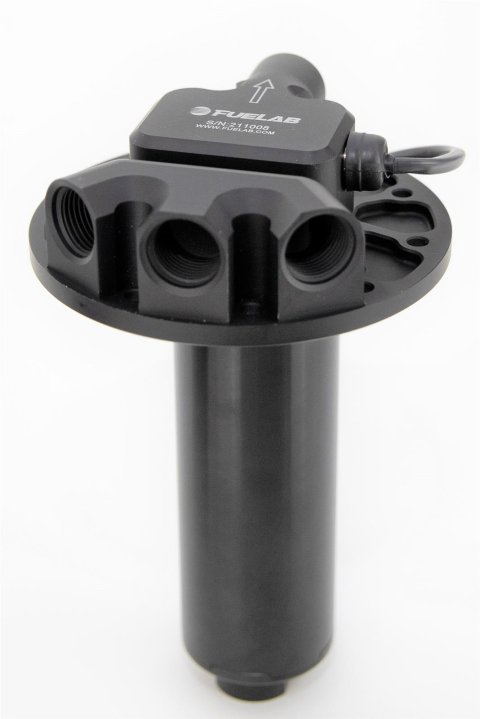 Fuelab High Efficiency EFI 625 HP SAE Plate Mount Brushless Screw Pump - 250 LHP