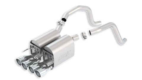Borla 05-08 Corvette Coupe/Conv 6.0L/6.2L 8cyl AT/MT 6spd S-Type II SS Exhaust (rear section only)