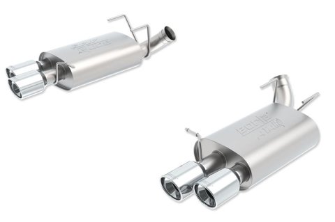 Borla 13-14 Mustang Shelby GT500 GT 5.8L V8 RWD Dual Split Rear Exit ATAK Exhaust Rear Section Only