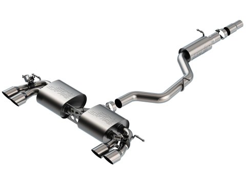 Borla 18-19 VW Golf R MK7.5 2.0L S-Type CatBack Exhaust w/ Resonator