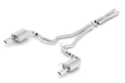 Borla Atak S Cat-Back 15-17 Ford Mustang GT 5.0L V8 MT/AT 2.5in pipe 4in tip