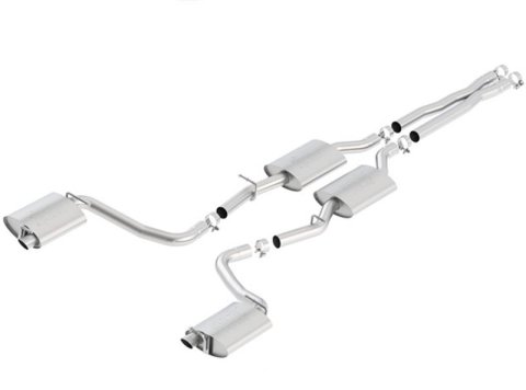 Borla 15-16 Dodge Charger R/T 5.7L No Tip Use Factory Valence Single Split Rear Exit ATAK Exhaust