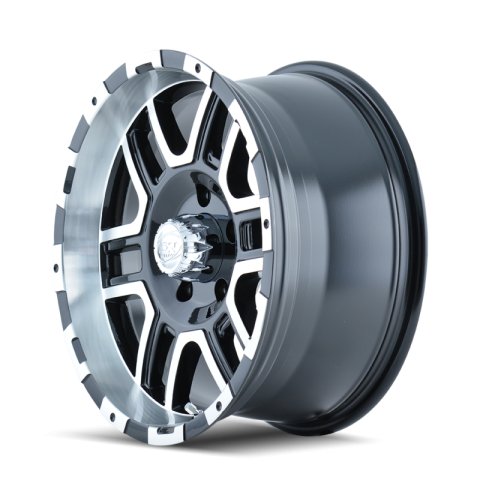 ION Type 179 18x9 / 8x170 BP / 12mm Offset / 130.8mm Hub Black/Machined Wheel