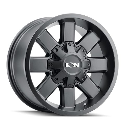ION 141 17x9 / 8x165.1 BP / 18mm Offset / 125.2mm Hub Satin Black Wheel