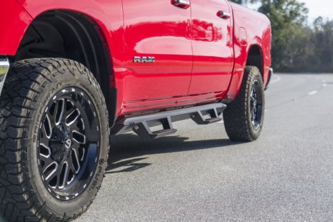 N-Fab EPYX 2019 Dodge RAM 1500 Crew Cab - Cab Length - Tex. Black