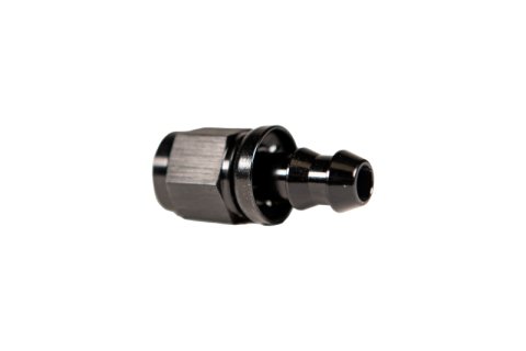 Fleece Performance Universal -8AN Straight to Hose Barb - Black