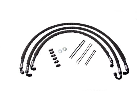 Fleece Performance 11-14 GM Duramax 2500/3500 Heavy Duty Trans Cooler Lines