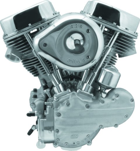S&S Cycle 70-99 Chassis P93 Complete Assembled Engine - Alternator/Generator