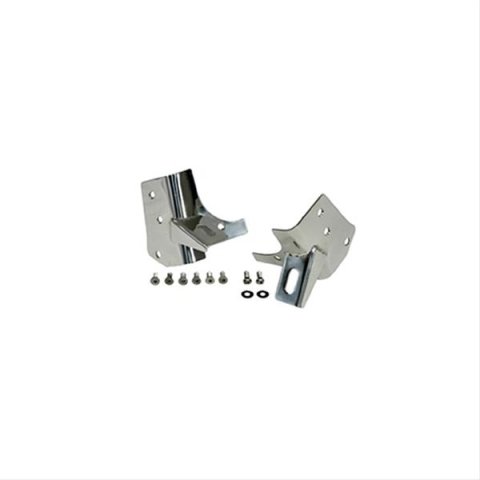 Rugged Ridge 97-06 Jeep Wrangler Stainless Steel Windshield Light Brackets