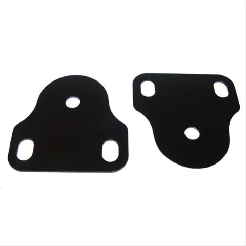Rugged Ridge 76-95 Jeep CJ / Jeep Wrangler YJ Black Windshield Bracket Set
