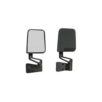 Rugged Ridge 87-02 Jeep Wrangler YJ/TJ Black Dual Focus Door Mirror Kit