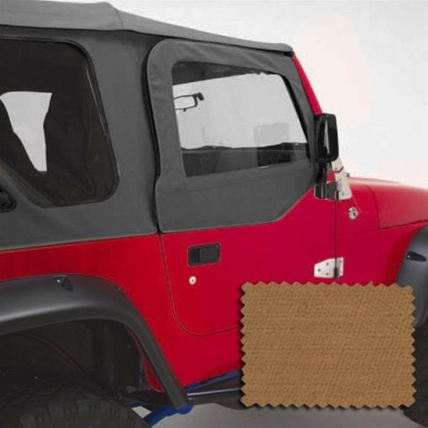 Rugged Ridge Upper Soft Door Kit Spice 97-06 Jeep Wrangler
