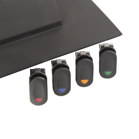 Rugged Ridge Lower Switch Panel Kit 07-10 Jeep Wrangler JK