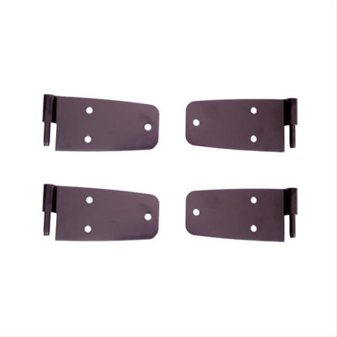 Rugged Ridge 76-86 Jeep CJ Black Door Hinge Kit