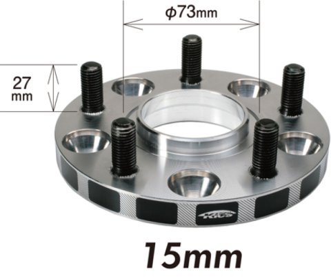 Project Kics 12X1.50 HUB67MM 5x114.3 Wide Tread Spacers - 15MM