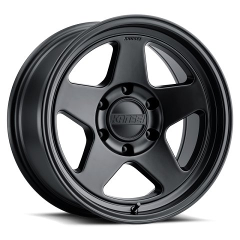 Kansei K12MB Knp 17x8.5in / 5x127 BP / -10mm Offset / 78.1mm Bore - Matte Black Wheel