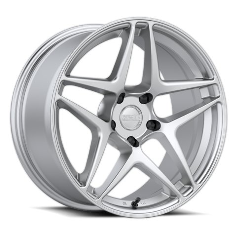 Kansei K15H Astro 18x9in / 5x114.3 BP / 22mm Offset / 73.1mm Bore - Hyper Silver Wheel