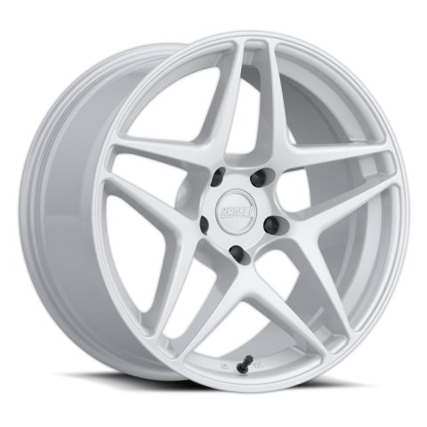 Kansei K15W Astro 18x8.5in / 5x120 BP / 35mm Offset / 72.6mm Bore - Gloss White
