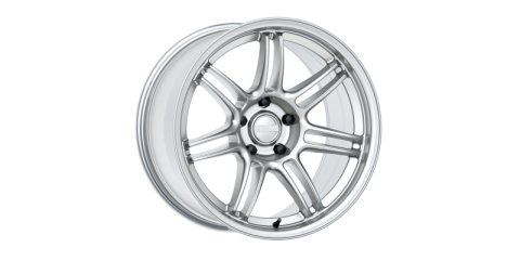 Kansei K17H Seven 18x9.5in / 5x100 BP / 22mm Offset / 73.1mm Bore - Hyper Silver