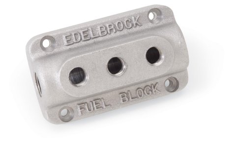 Edelbrock Fuel Block Triple As Cast