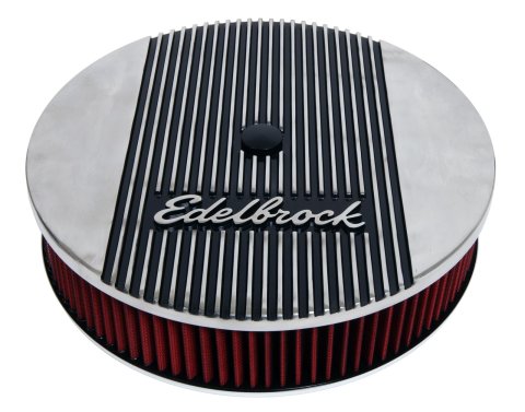 Edelbrock Air Cleaner Elite II 14In Diameter w/ 3In Element Polished