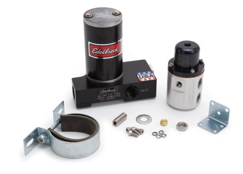 Edelbrock Fuel Pump 1792 And Regulator 1727 Combo Carbureted 160 GPH 5-10 PSI