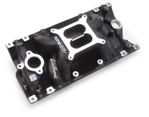 Edelbrock Performer RPM Air Gap Vortec Black