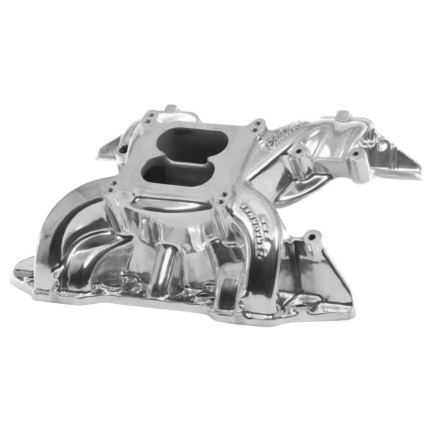 Edelbrock Perf RPM 440 Polished Manifold