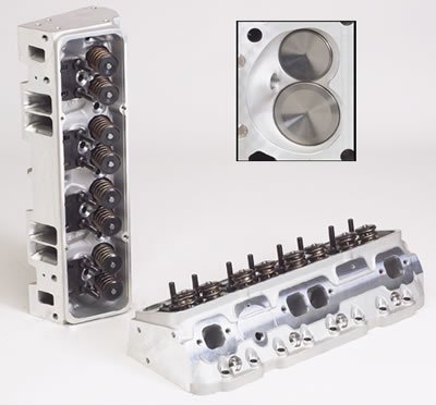 Edelbrock Single SBC Etec-200 Head Comp