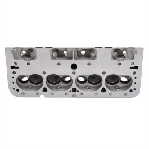 Edelbrock Cylinder Head SBC NHRA Legal 64cc Straight Plug Bare Single