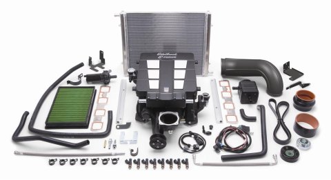 Edelbrock Supercharger E-Force Supercharger System 2009-2013 Dodge 5 7L V8 Hemi 1500 Truck