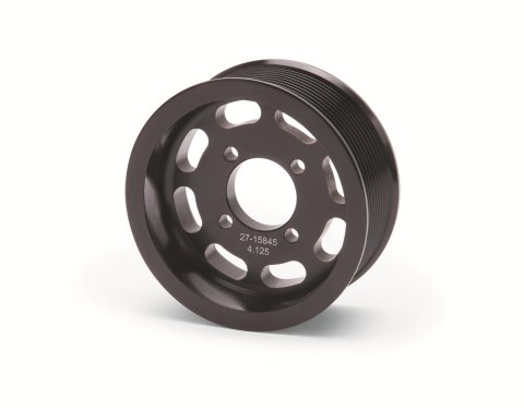 Edelbrock Pulley Supercharger Enforcer 10 Rib 4 125In Black