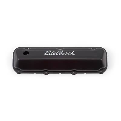 Edelbrock Valve Cover Signature Series Chrysler 1965-1991 318-340-360 CI V8 Black