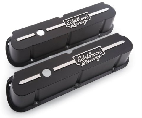 Edelbrock Valve Cover Racing Series Ford 289-302-351W CI V8 Tall Black