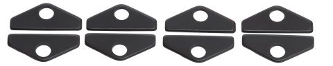 Edelbrock Vc Hold Down Tab Kit Universal Steel Black Set of 8