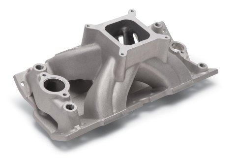Edelbrock Super Victor SBC Manifold for GM Cast Iron Vortec Heads (Race Manifold)