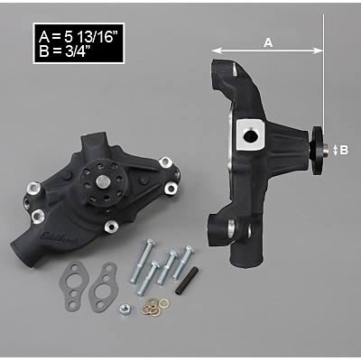 Edelbrock Water Pump Victor Circle Track Series Chevrolet 1955-95 262-400 CI V8 Engines