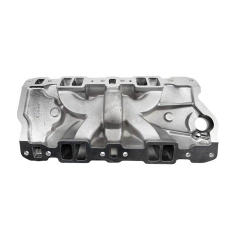 Edelbrock SBC Performer EPS Manifold - Chrome Plasma Coated