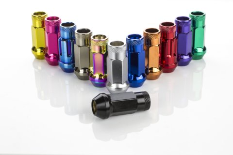 Wheel Mate Replacement Lug Nut SR48 12x1.25 Neo Chrome Single Lug