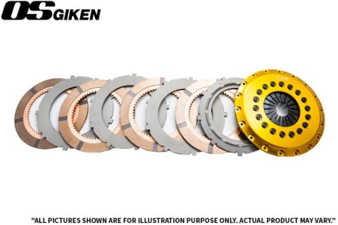 OS Giken 93-98 Toyota Supra JZA80 R Quad Plate w/Floating Center Hub Clutch