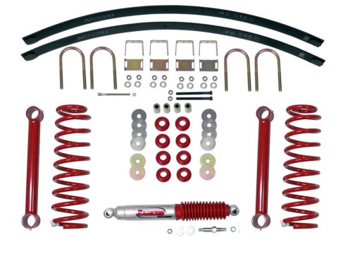 Rancho 07-17 Jeep Wrangler Fr and R Suspension System Component - Box One