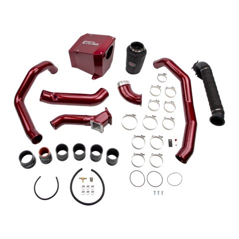 Wehrli 01-04 Chevrolet 6.6L LB7 Duramax High Flow Intake Bundle Kit - Bengal Red